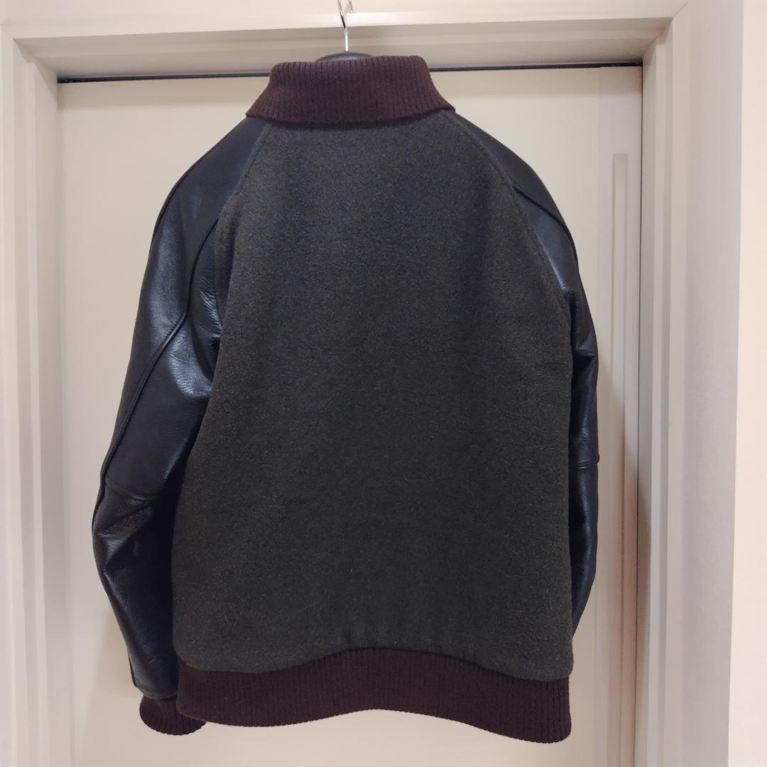 ユ*3様 CALEE　ウール×レザー スタジャン　M