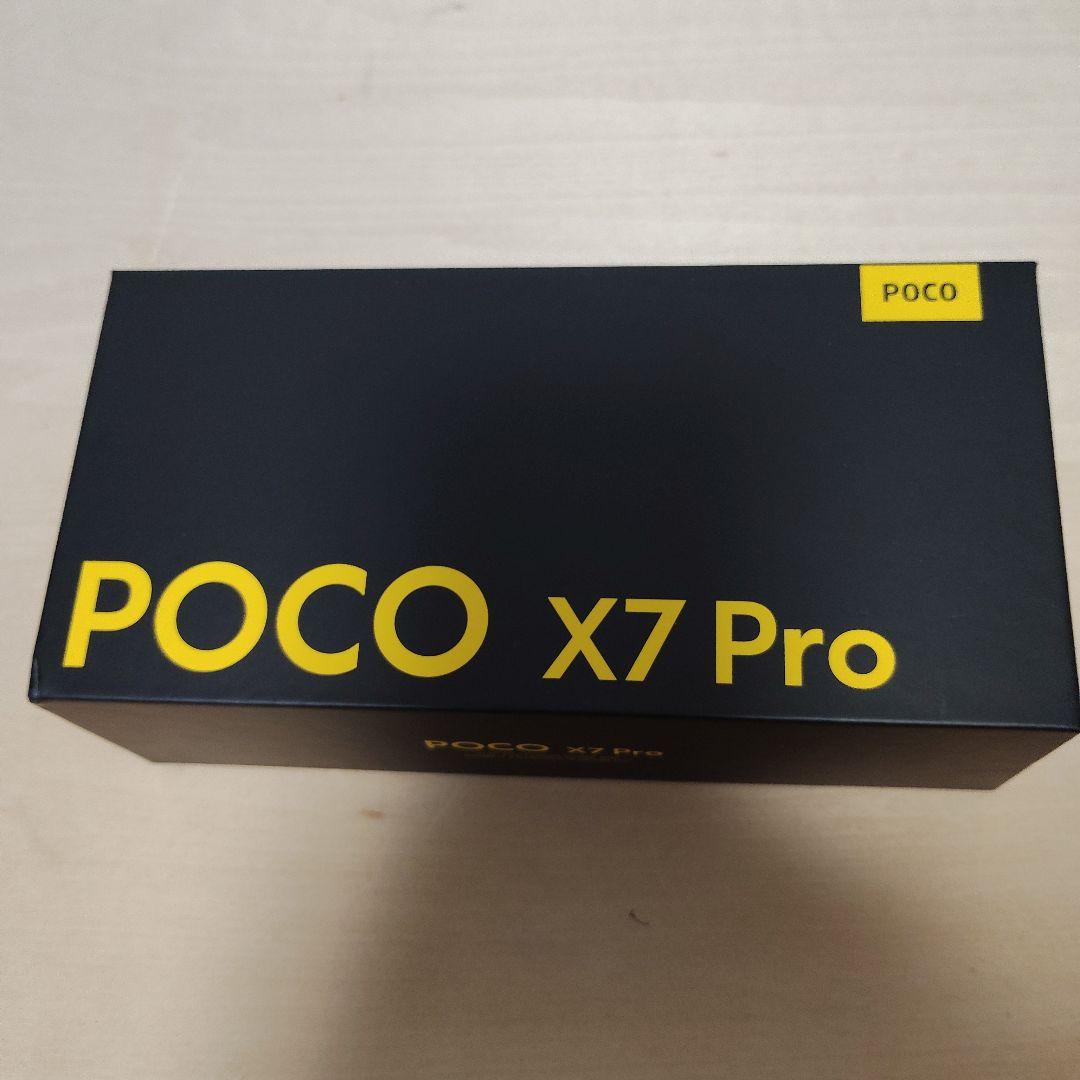 POCO x7PROブラック ケース付き512GB
