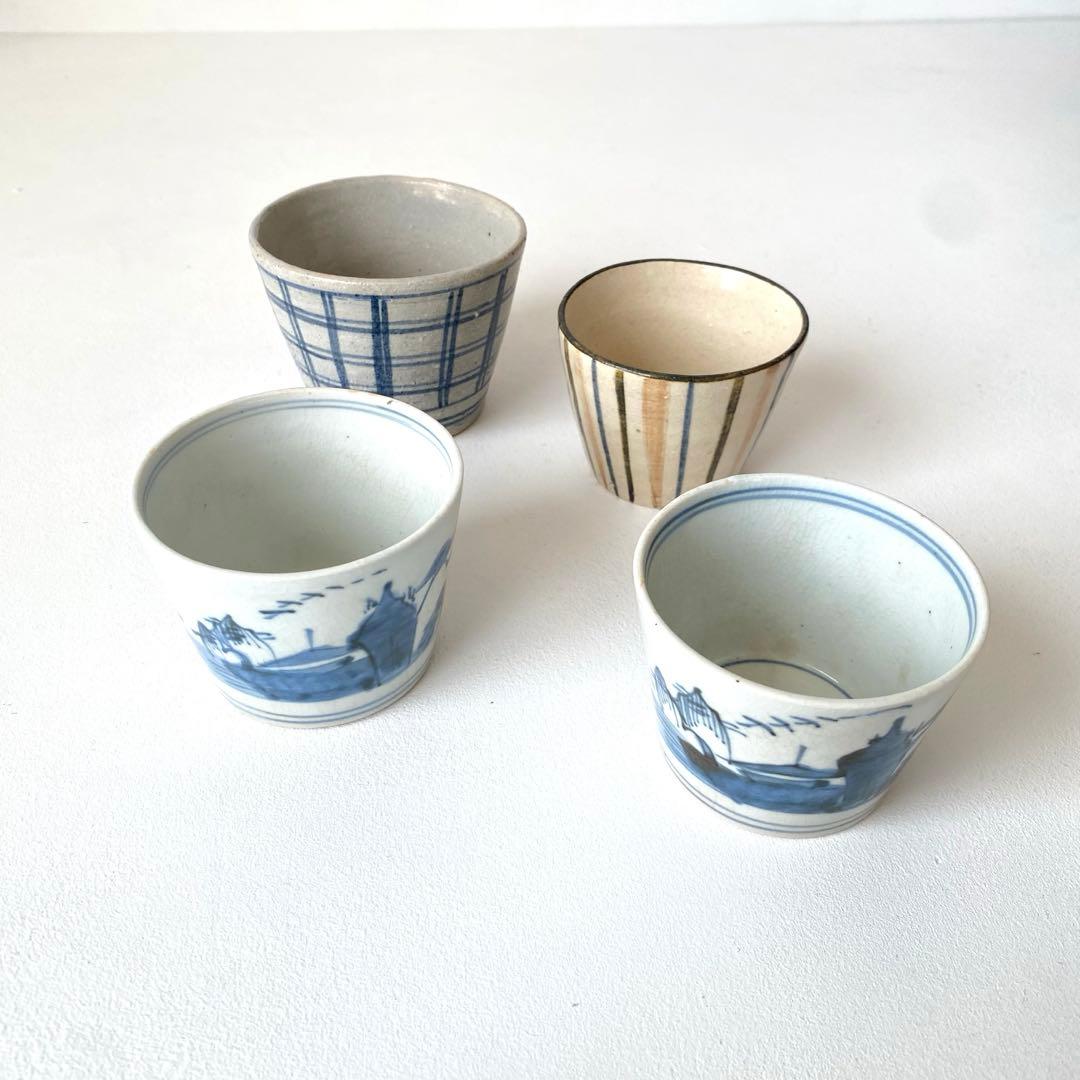 古伊万里　蕎麦猪口　2個セット　古美術　伊万里焼