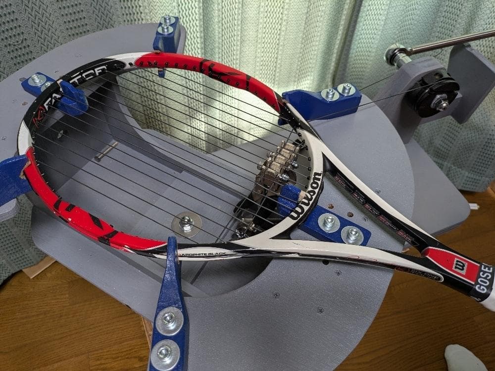 ストリングマシン(ガット張り機)TG-4 ③