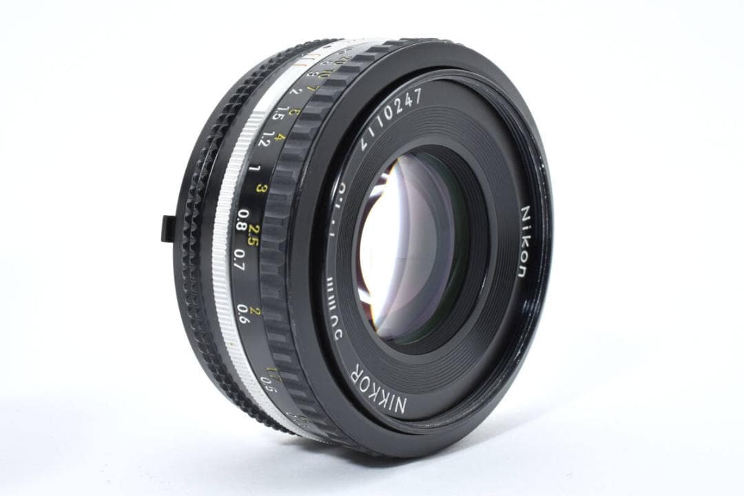 【美品】ニコン NIKON Ai-S NIKKOR 50mm F1.8 #21