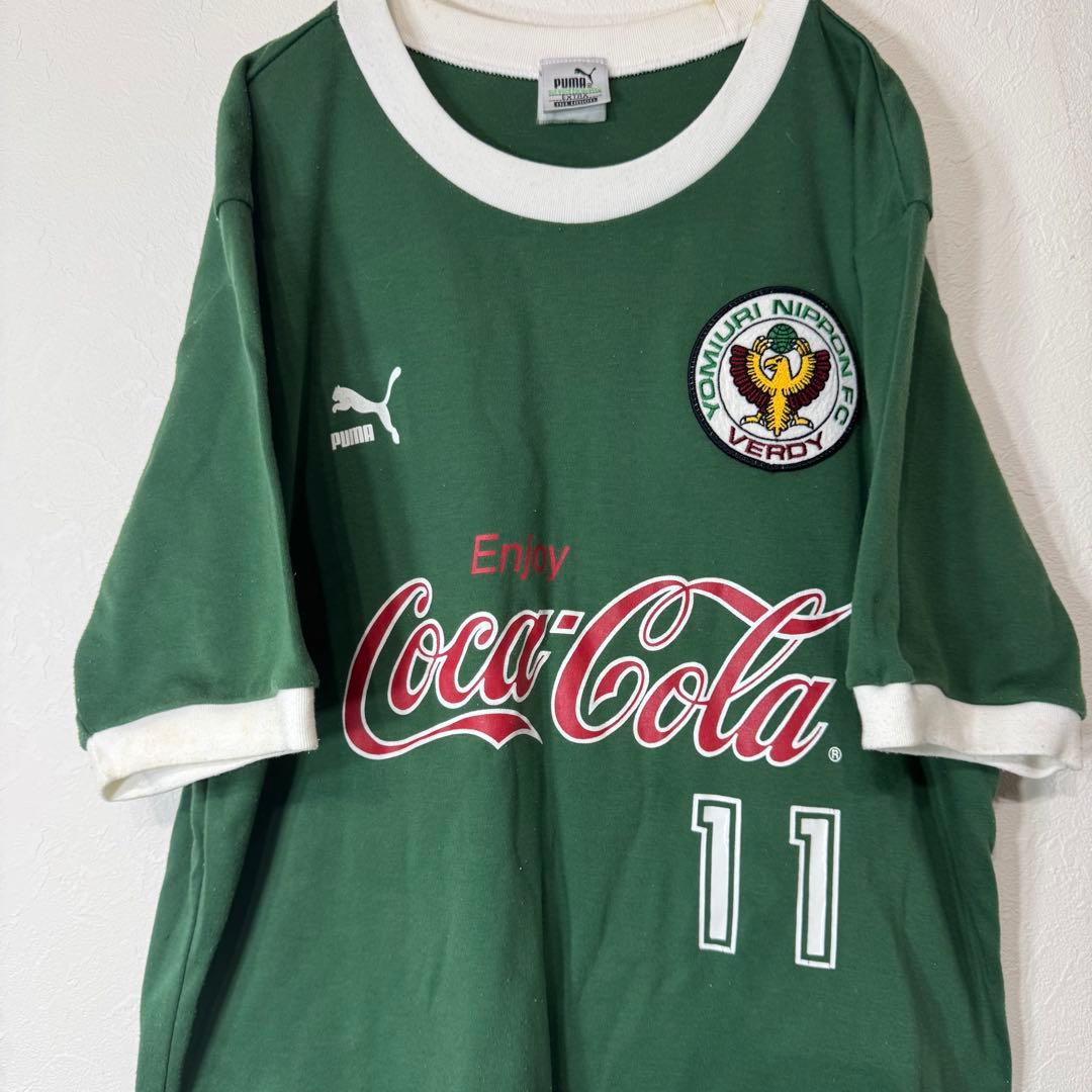 激レア 読売クラブ Tシャツ ユニフォーム 三浦知良 ヴェルディ川崎 PUMA