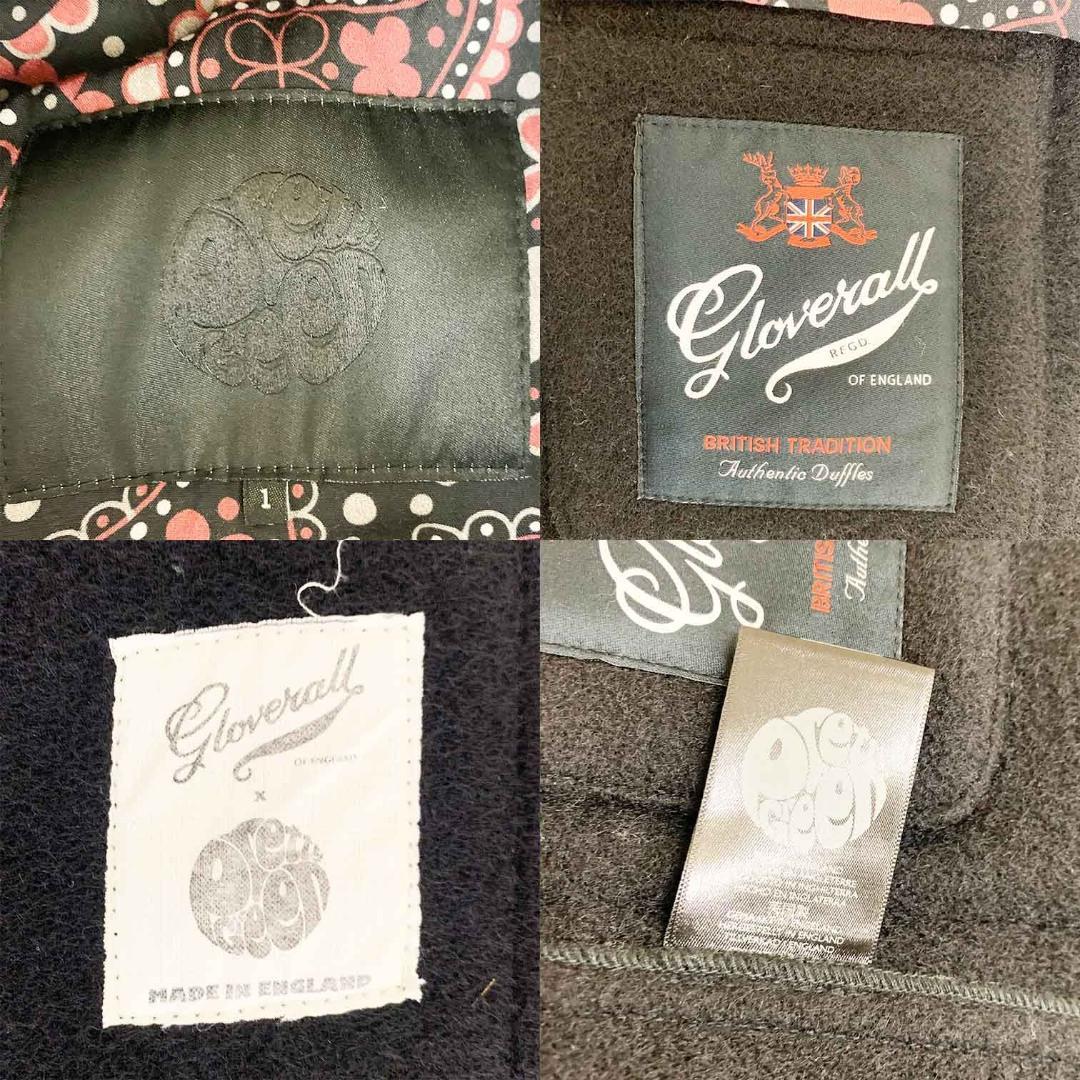 【美品】プリティーグリーン × グローバルオール ダッフルコート 英国製