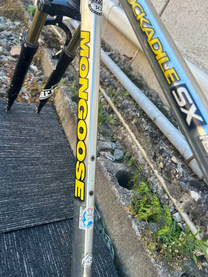 Mon マングースRockadile MTBフレーム15.5 サス付き