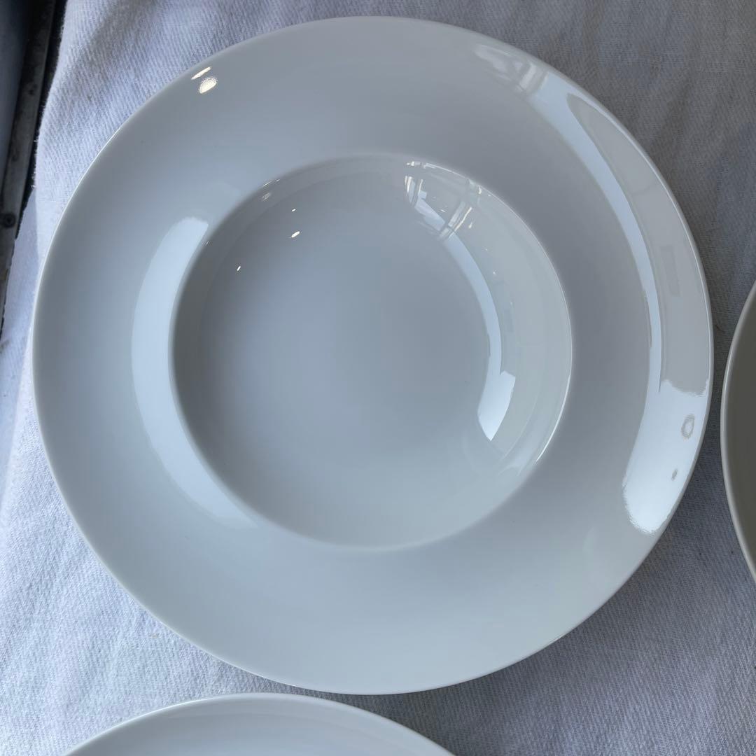 リチャードジノリ　インペロホワイト　6セット　白磁　スーププレート 26cm