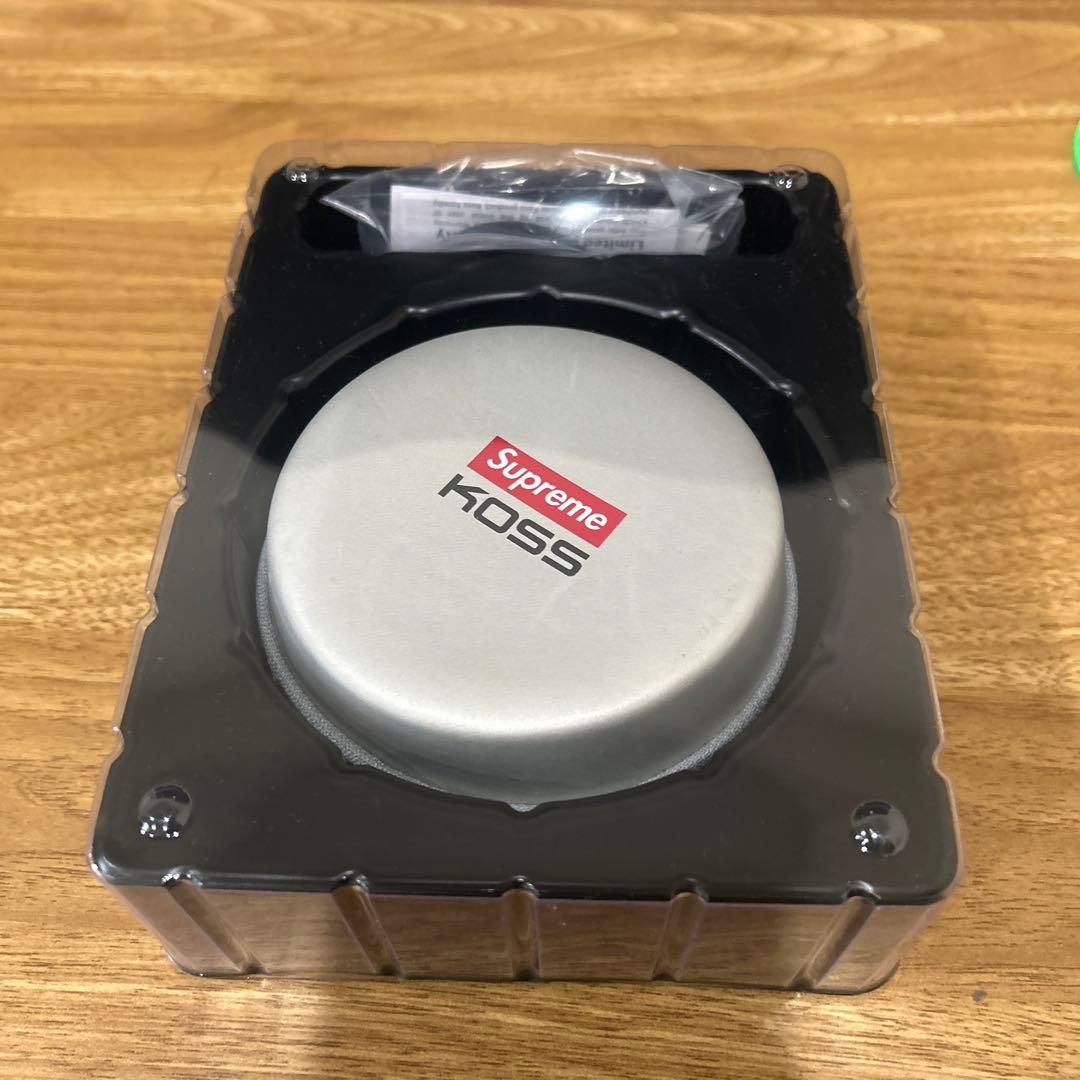 【値下げ可】Supreme KOSS ヘッドホン シルバー ケース付き