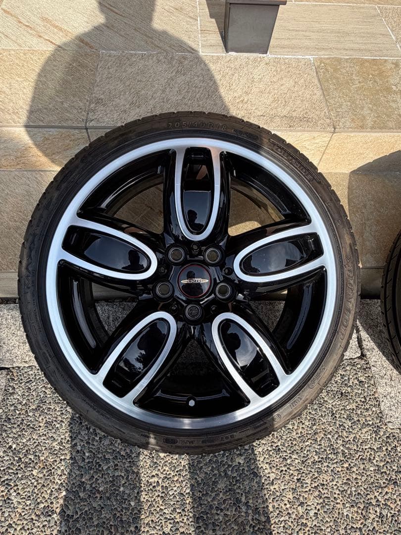 18インチ 205/40R18 ミニJCW純正タイヤホイールセット