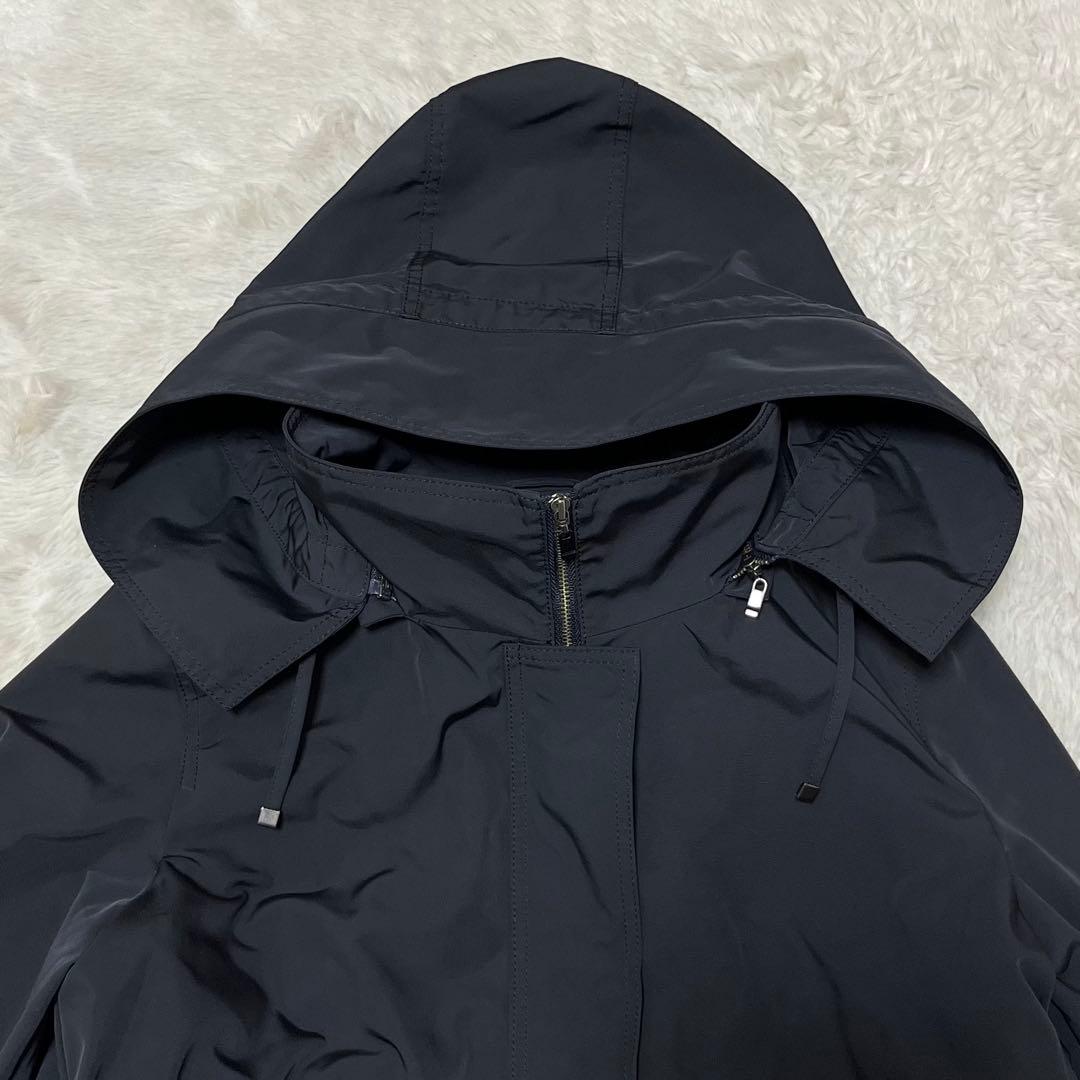 美品　アナイ　コート　ブライトツイル　モッズコート　ブルゾン　ライナー　黒　M