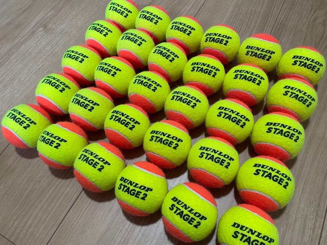 未使用に近い　即日発送　中古硬式テニス オレンジボール60球