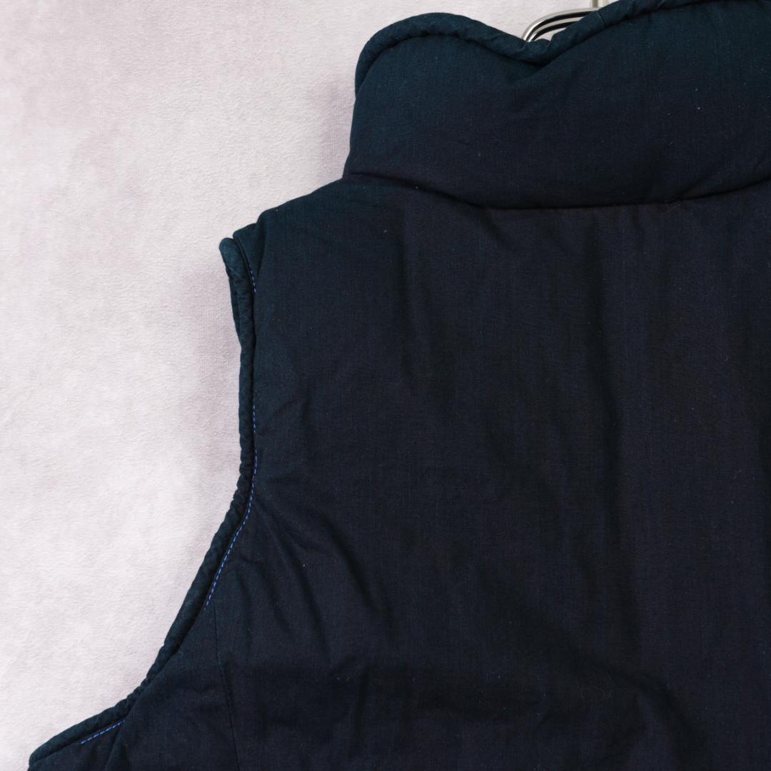 PAL'LAS PALACE　ダウンベスト　ネイビー 秋冬 人気 大きいサイズ