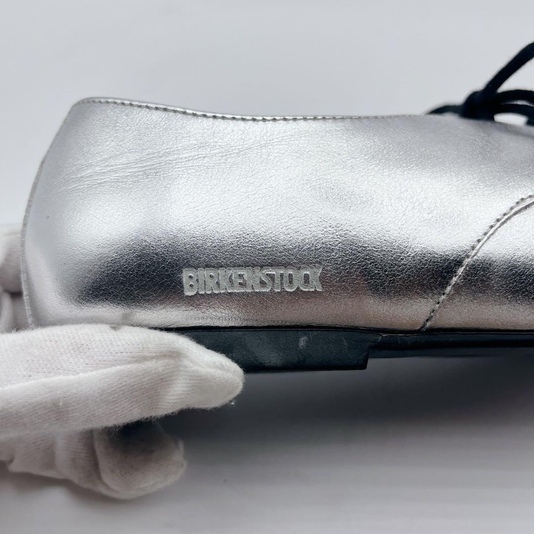 極美品✨ビルケンシュトック ソーンダース メタリックシルバー 39 25cm