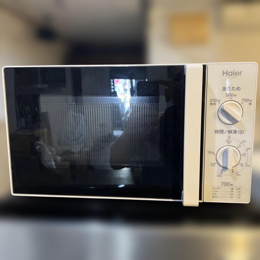 絶対お得ハイアール3点セットまだまだバリバリ動作品/洗濯機/冷蔵庫/電子レンジ