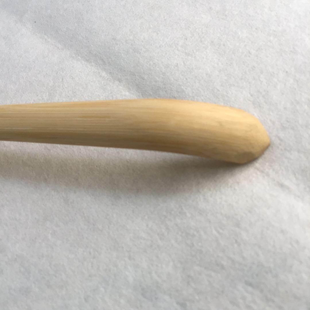 茶道具　茶杓　銘:乱飾　松尾流十二代松尾宗典作　妙玄斎書付　共筒　共箱S83CS