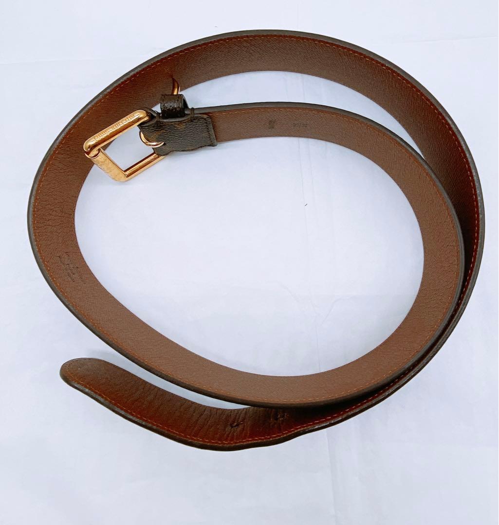 ヴィトン モノグラム ベルトのみ サンチュール デュオ ポーチ無 M9836 ②