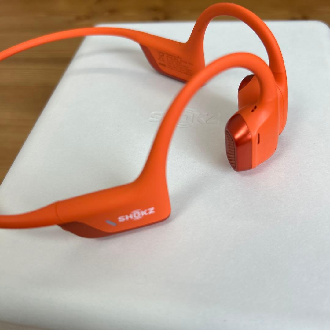 Shokz OpenRun Pro 2 Series 骨伝導イヤホン　オレンジ