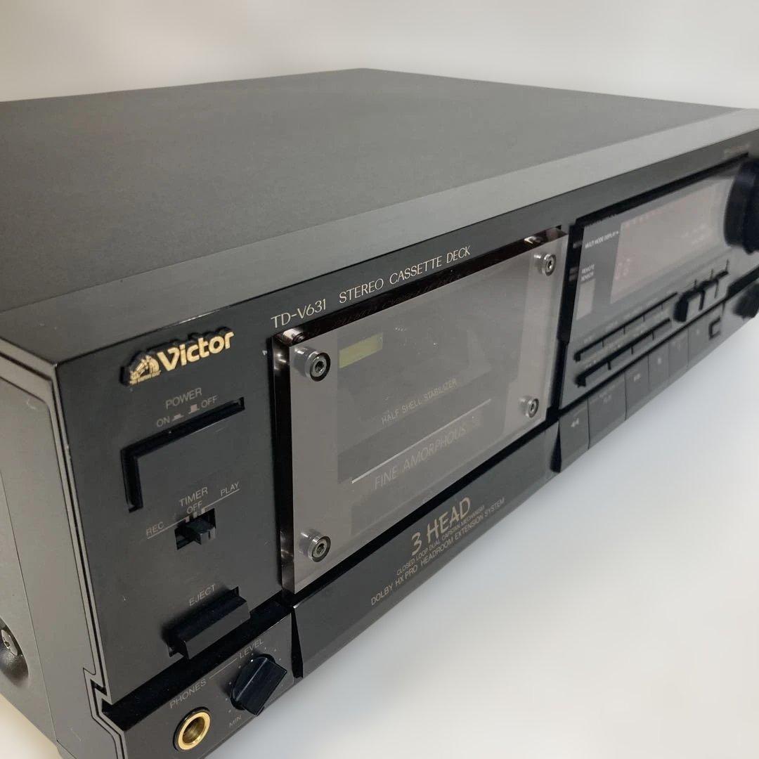 Victor TD-V631 ３ヘッドステレオカセットテープデッキ
