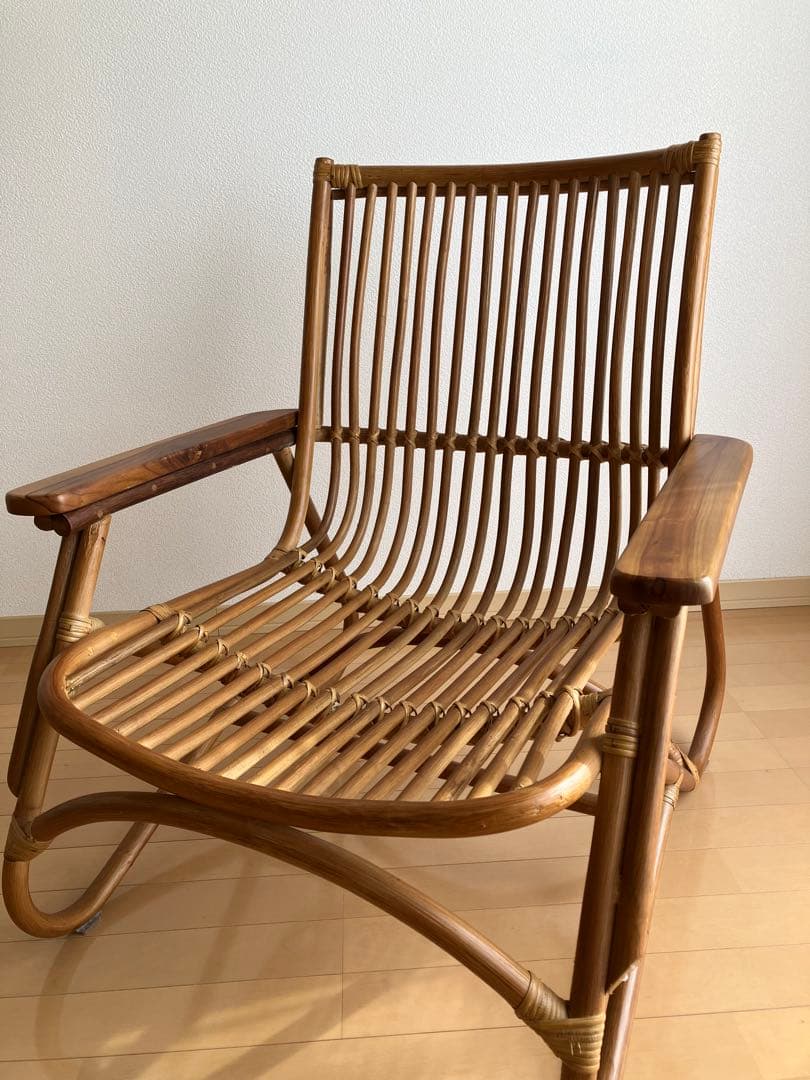 ラタン ラウンジチェア パーソナルチェア