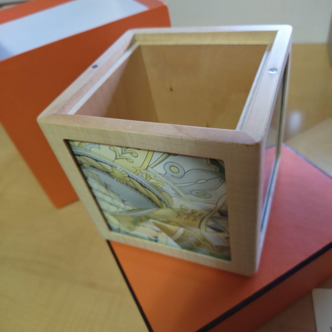 【激レア・未使用】エルメス　フォトフレーム・ボックス　エポペ ダダ　虎杢