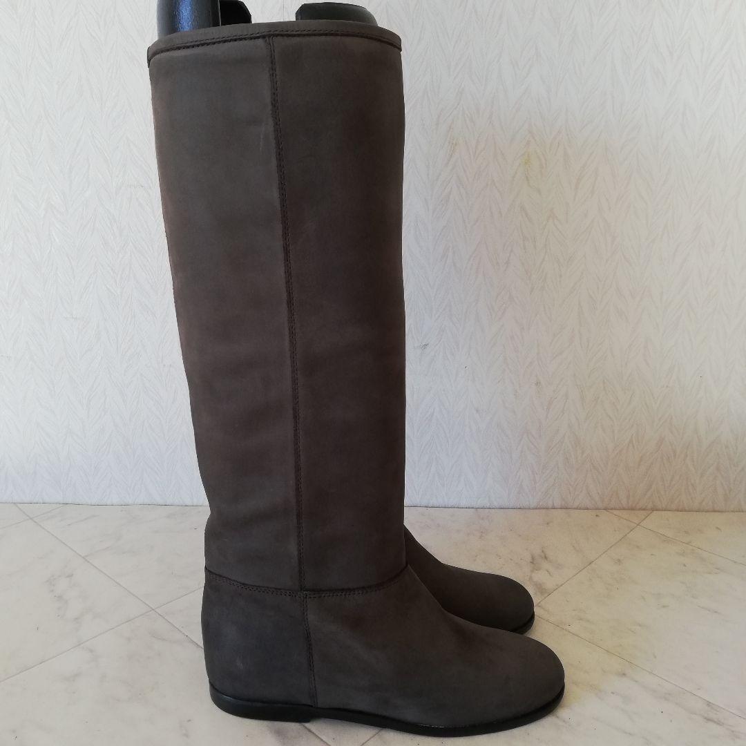 未使用!!CORSO ROMA 9 コルソローマ 本革ロングブーツ 36