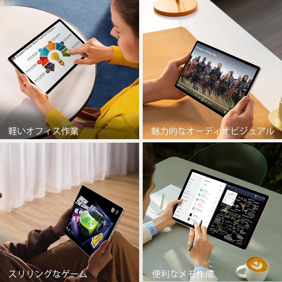 【R1437】Android15 タブレット セット 13インチ SIMフリー