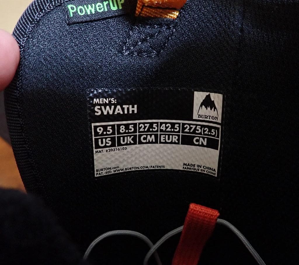 Burton Swath Speedzone スノーボードブーツ 27.5cm