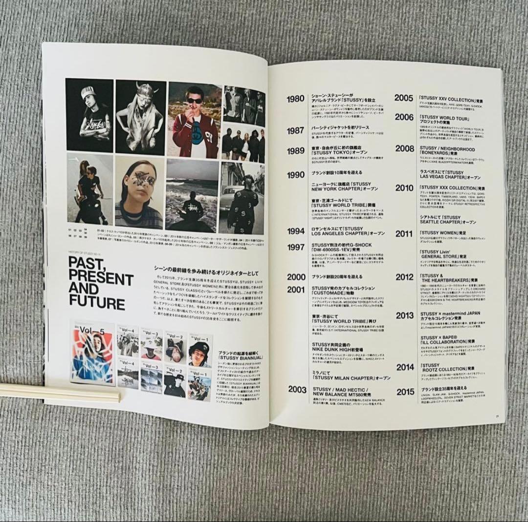 【希少】 STUSSY 80-15 35th ANNIVERSARY BOOK