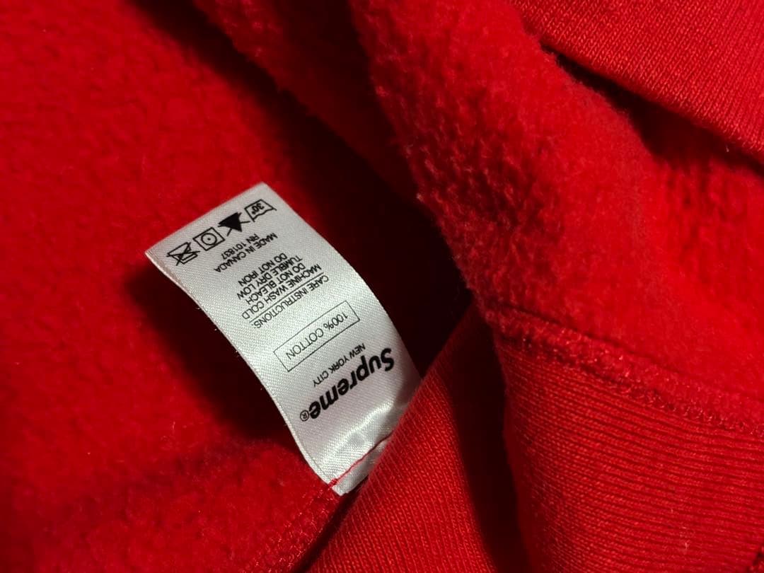 『超美品』Supreme レッド トレーナー M
