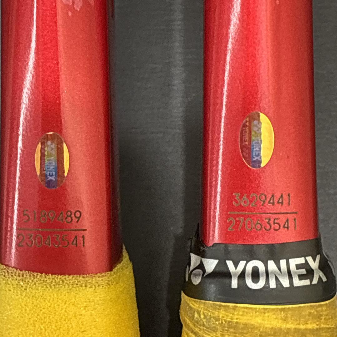 YONEX　GEOBREAK 70S　軟式テニスラケット２本セット　ガット無