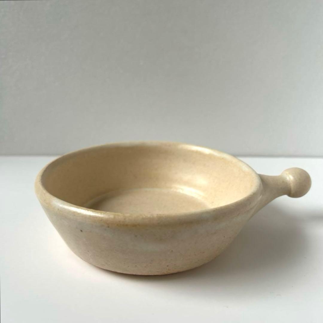 内田可織　耐熱皿　手付きグラタン皿　とんすい　取り皿　スープカップ　未使用2個