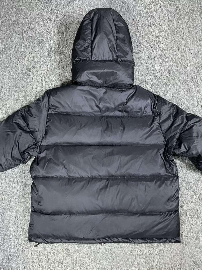 Stussy ジャケット ダウンジャケット 刺繍 Mサイズ グレー/ブラック