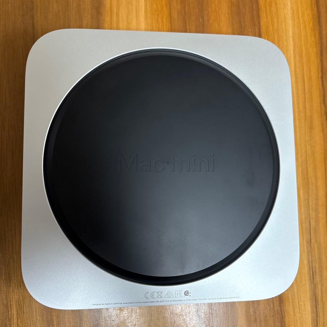 Apple Mac mini 2023（M2チップ）