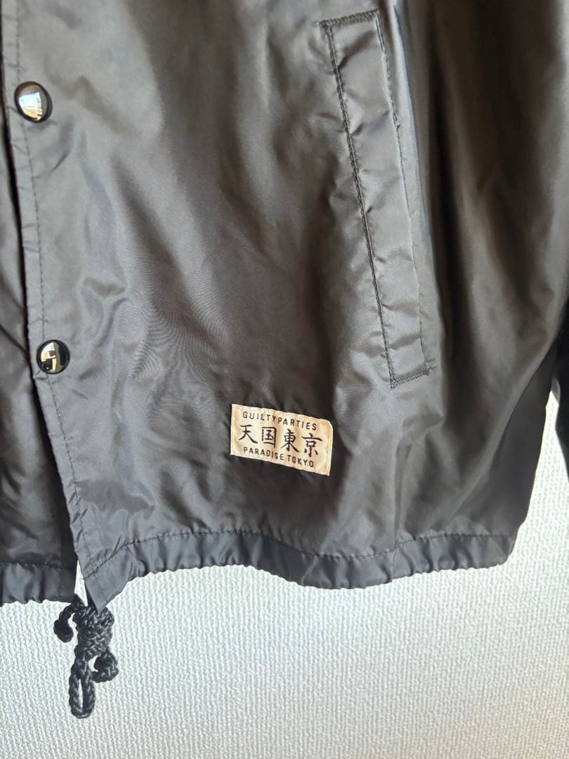 WACKOMARIA コーチジャケット　ナイロンジャケット ブラック