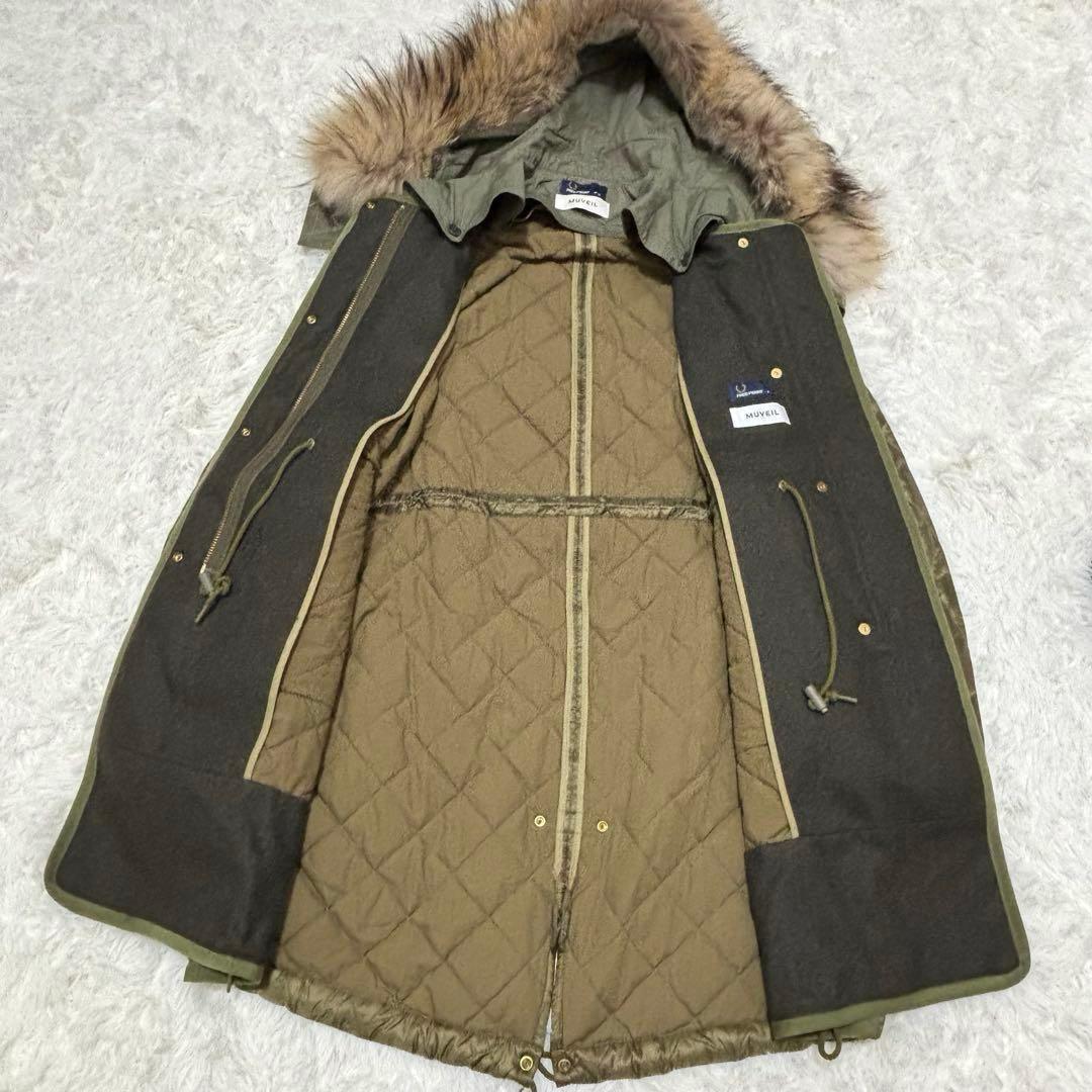 ぱ*ふ様 希少★FRED PERRY × MUVEIL フィッシュテールパーカー