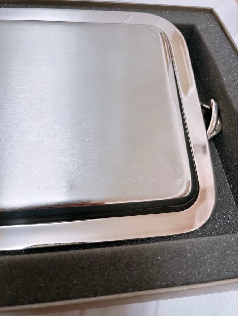 CHRISTOFLE クリストフル ベルエポック トレー 20×16cm