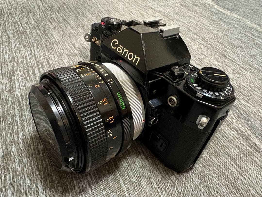 【値下げ】Canon A-1 フィルムカメラ オールドレンズ