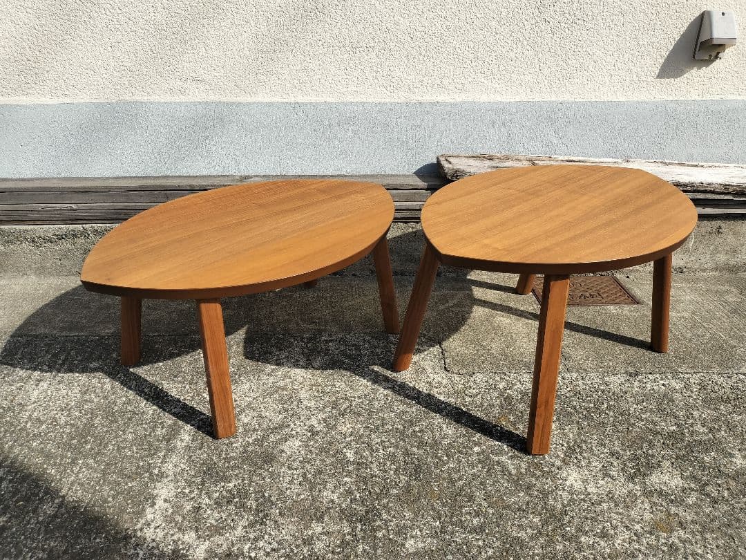 IKEA ネストテーブル STOCKHOLM ストックホルム 2点セット