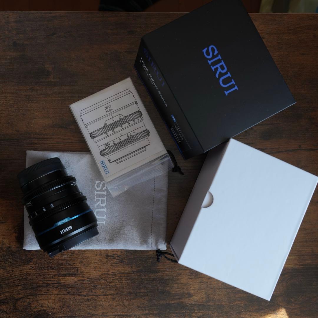 <新品同様>SIRUI night walker 24mm t1.2 eマウント