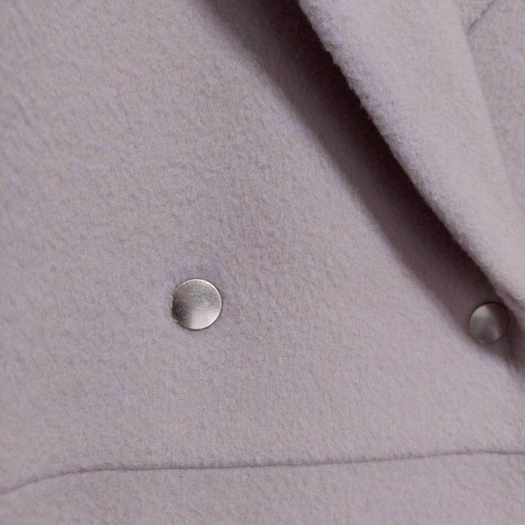 ジルバイジルスチュアート ロングコート M ピンク くすみ フォックスファー