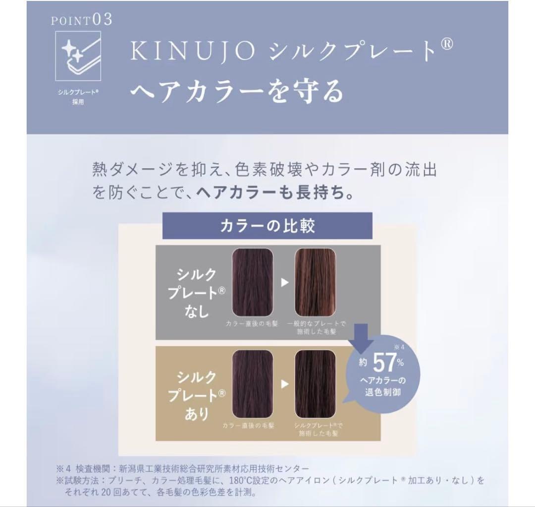 絹女 KINUJO カールアイロン海外対応 38mm