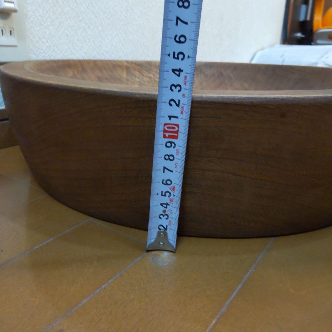 木鉢 こね鉢 51㎝ 8kg くり抜き捏ね鉢　麺 蕎麦打ち 極厚浅め 丈夫です