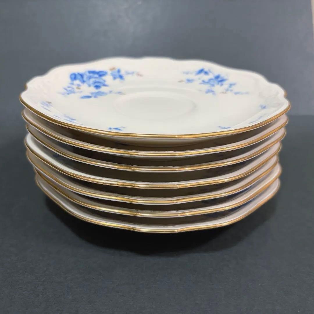 Noritake ivory china スープ カップ＆ソーサー 7客 皿5枚
