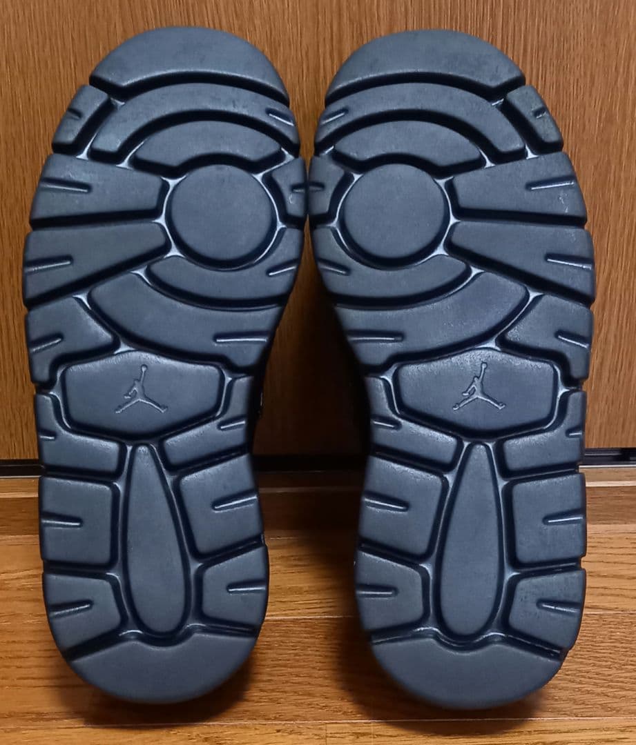 AIR JORDAN ローファー　ミュール　24cm 厚底　黒