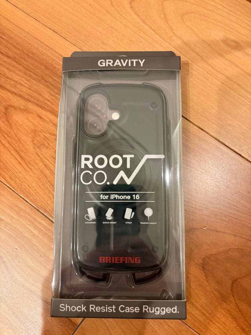【ほぼ新品】BRIEFING ROOT CO. iPhone16 ケース