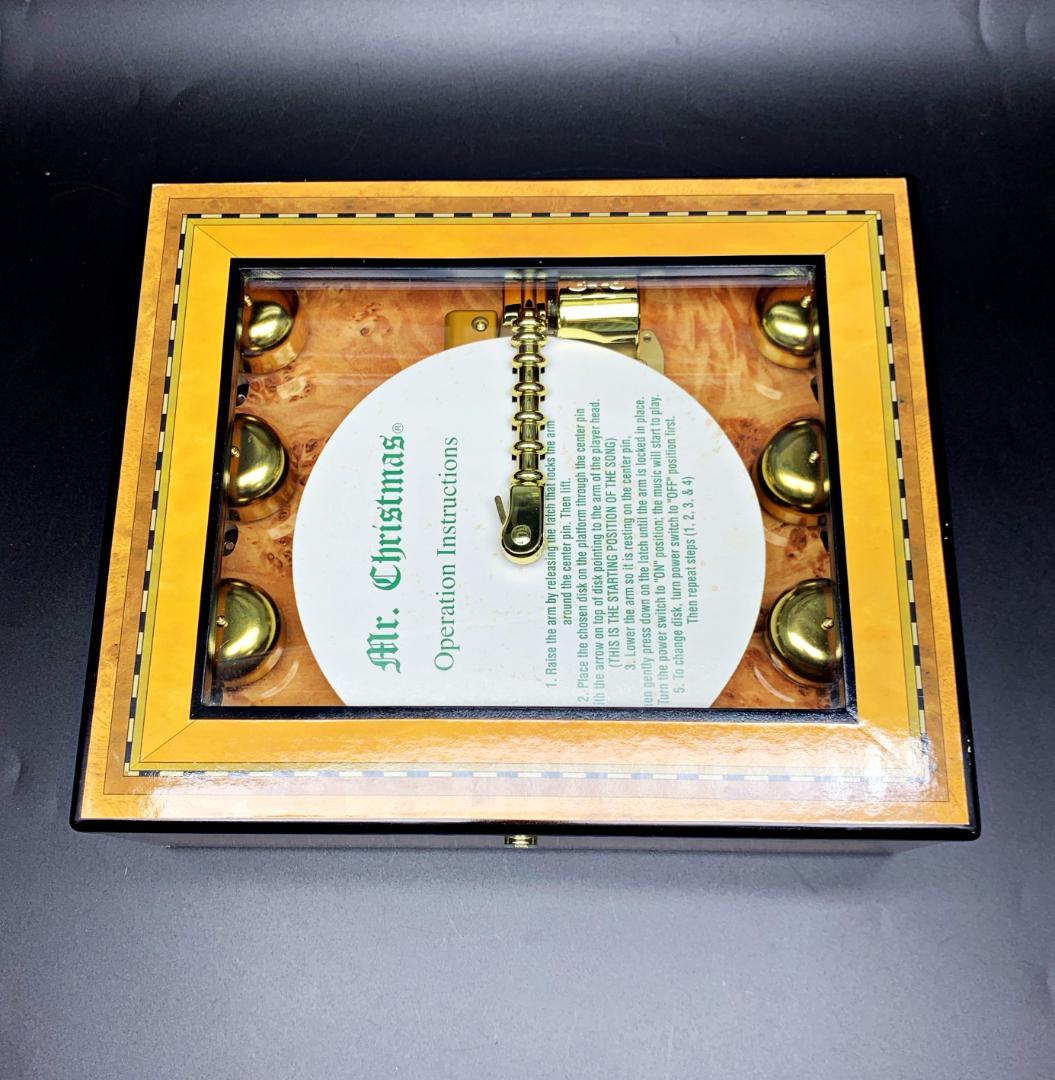 ミスタークリスマス 6ベル オルゴール ディスク 16枚 最高級 レア 動画あり