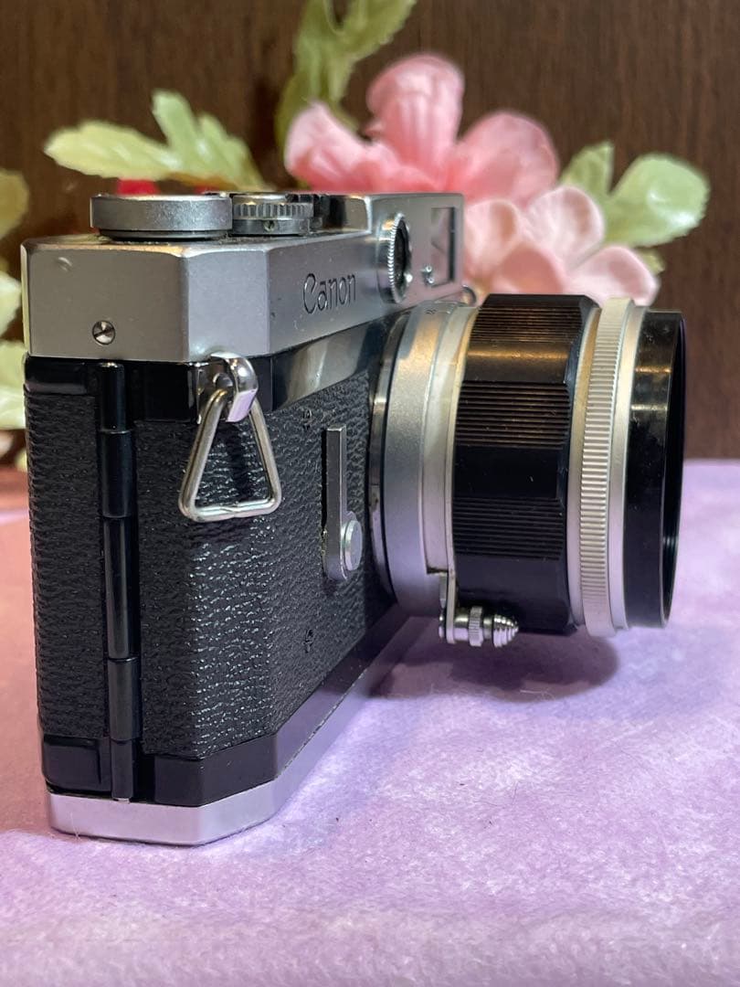 Canon P フィルムカメラ 50mm f/1.4 レンズ付き