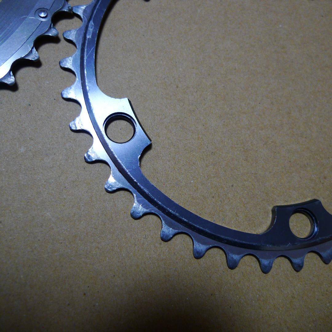 シマノ　デュラエース　FC-7800用　チェーンリング　52T－39T　シルバー