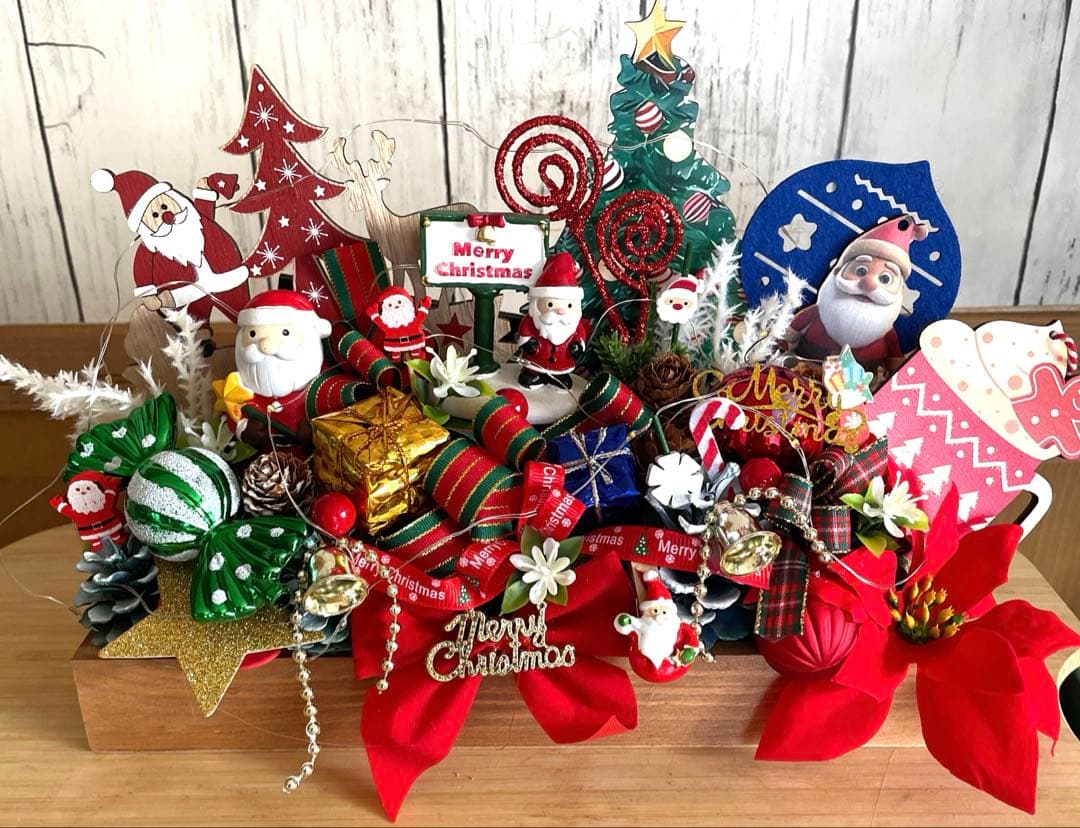 青と白のクリスマスツリー❣️ayu❣️２つセット❣️