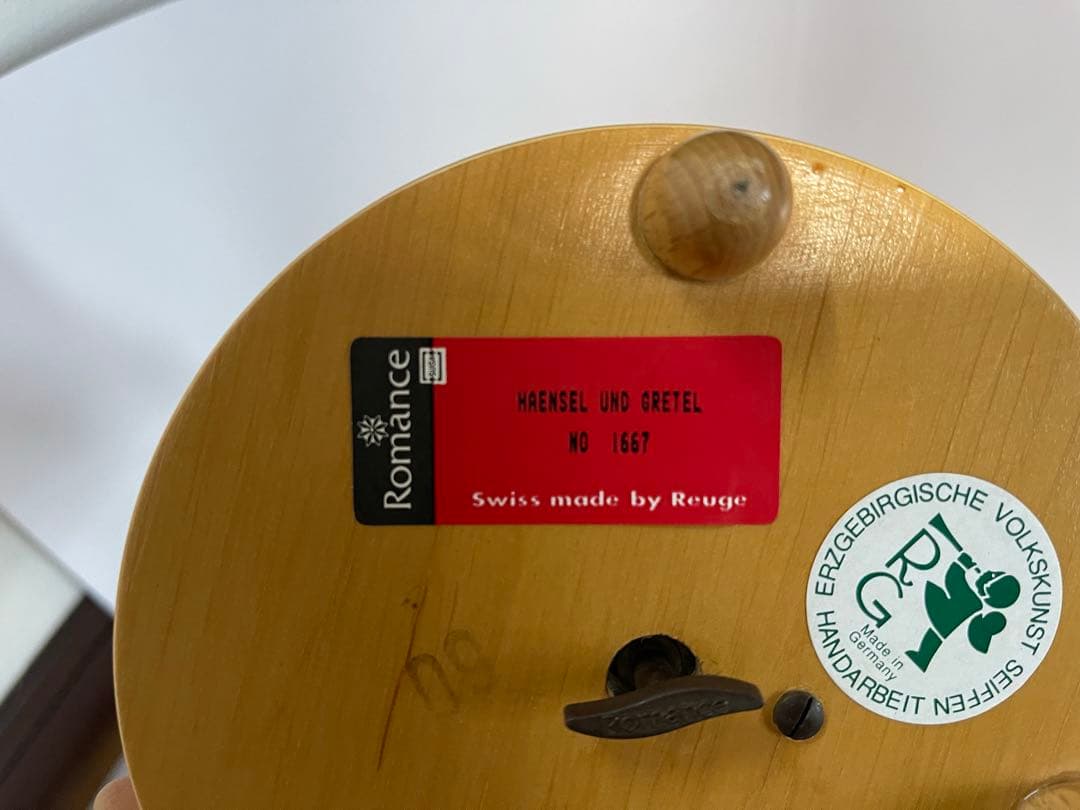 Richard Glässer オルゴール アンティーク ヘンゼルとグレーテル