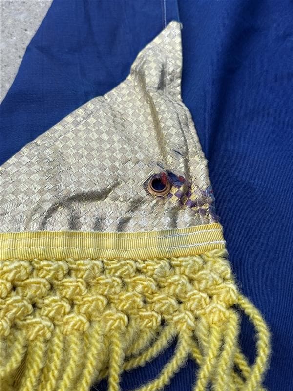 布 木綿 武者絵 幟旗 ③ と④