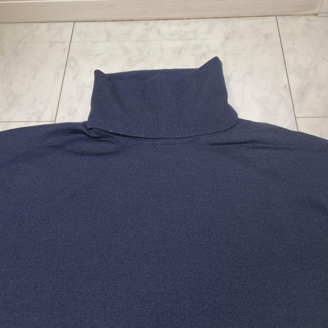 Cruciani クルチアーニ　タートルネック　ネイビー　56